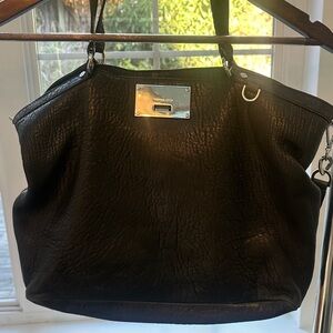 Michael Kors two way black leather bag